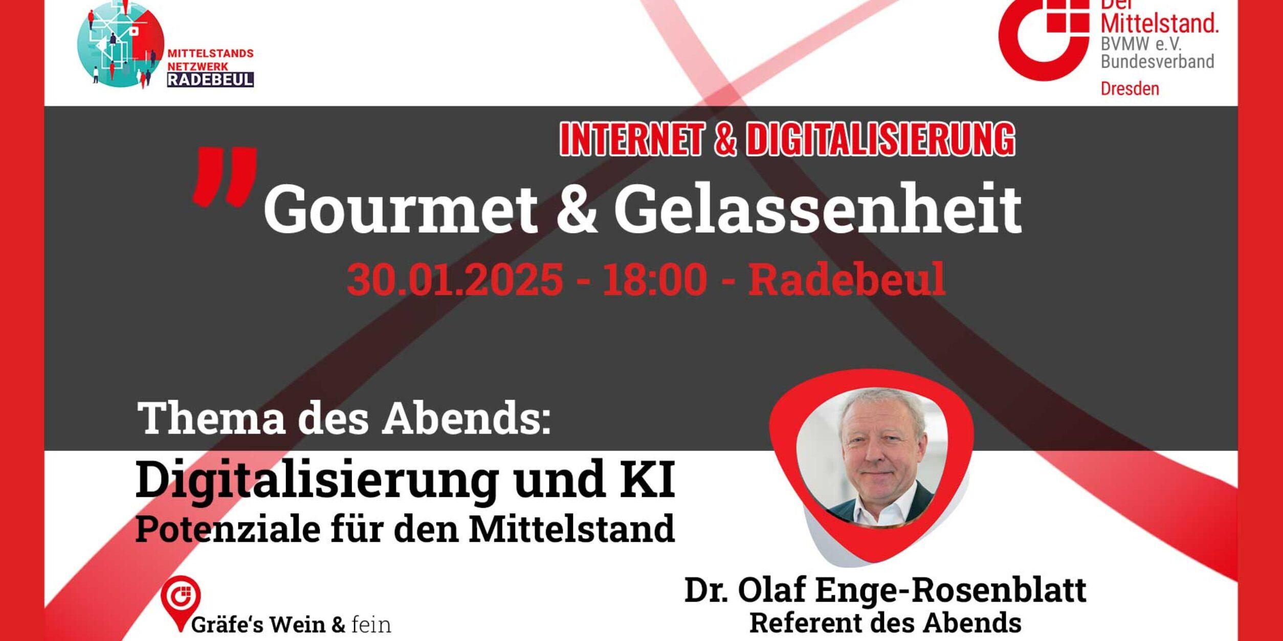 Ihr Sprungbrett in die Zukunft: Digitalisierung, KI und Networking in Radebeul